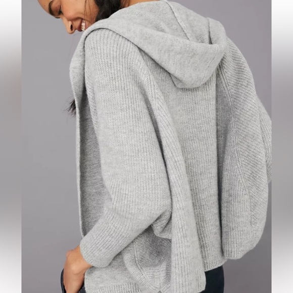 Anthropologie NWOT Laura Cozy Knit Open Front Cardigan Sweater - Picture 3 of 9